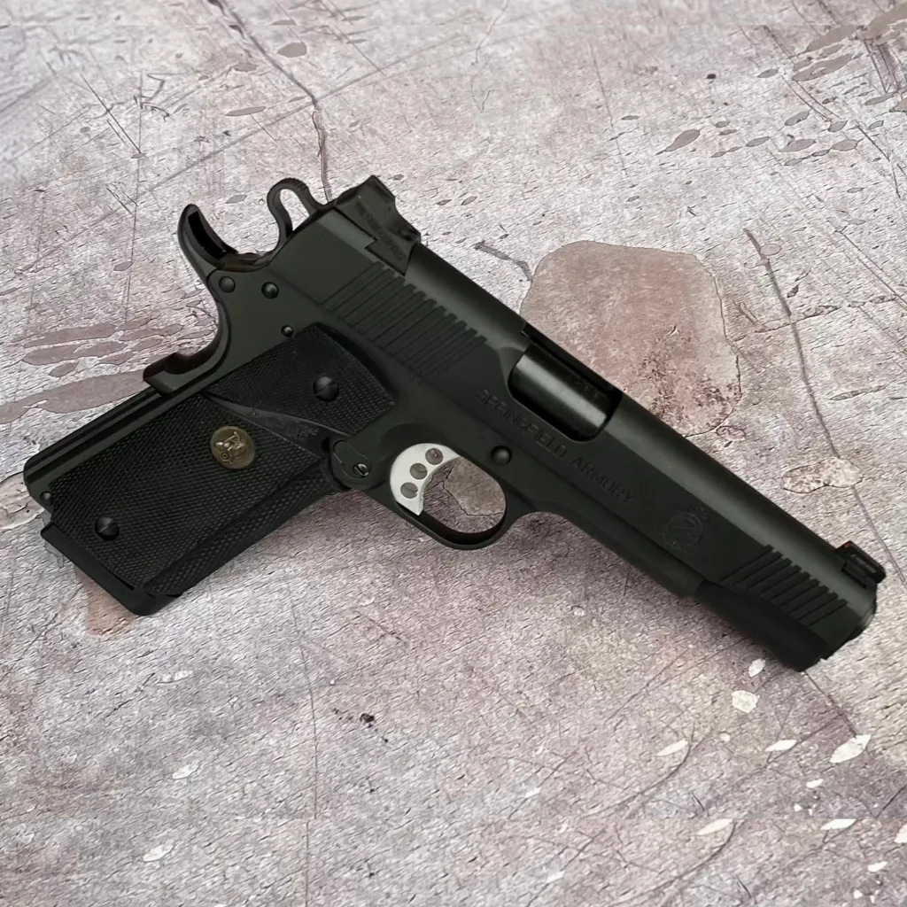 Frame and grip detail